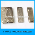Neodymium name badge magnetic pin